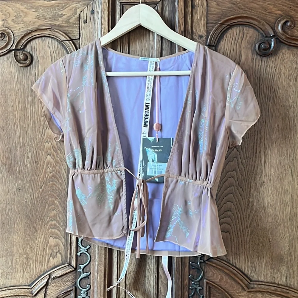 House of CB sheer georgette